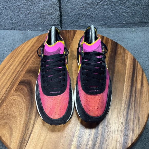 Nike Waffle One SE Casual Lifestyle Sneakers Sport Shoes Pink Yellow Women 7.5 - Picture 11 of 12